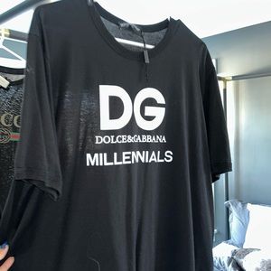 Authentic d & g tshirt men’s size 60